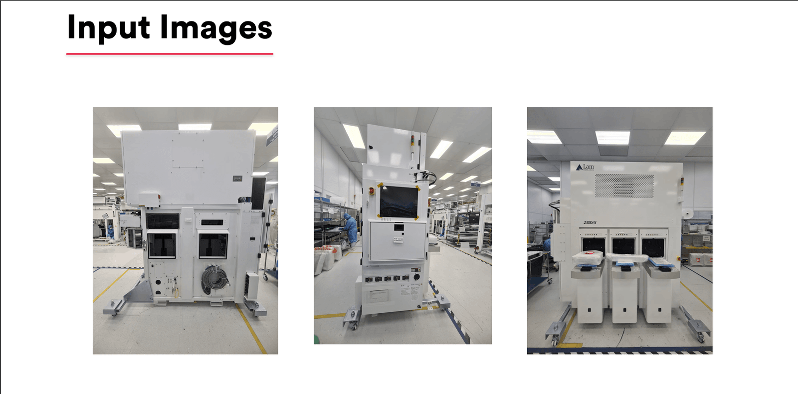 AI-Powered Defect Detection for Clean Room Panels - Input Images